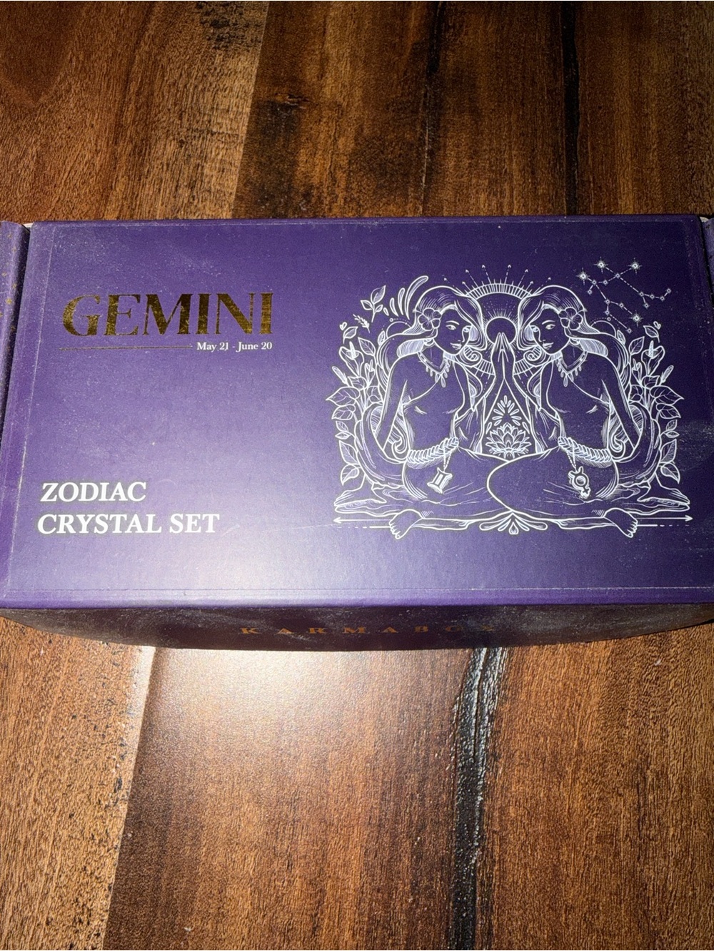 Gemini Zodiac Crystal Set